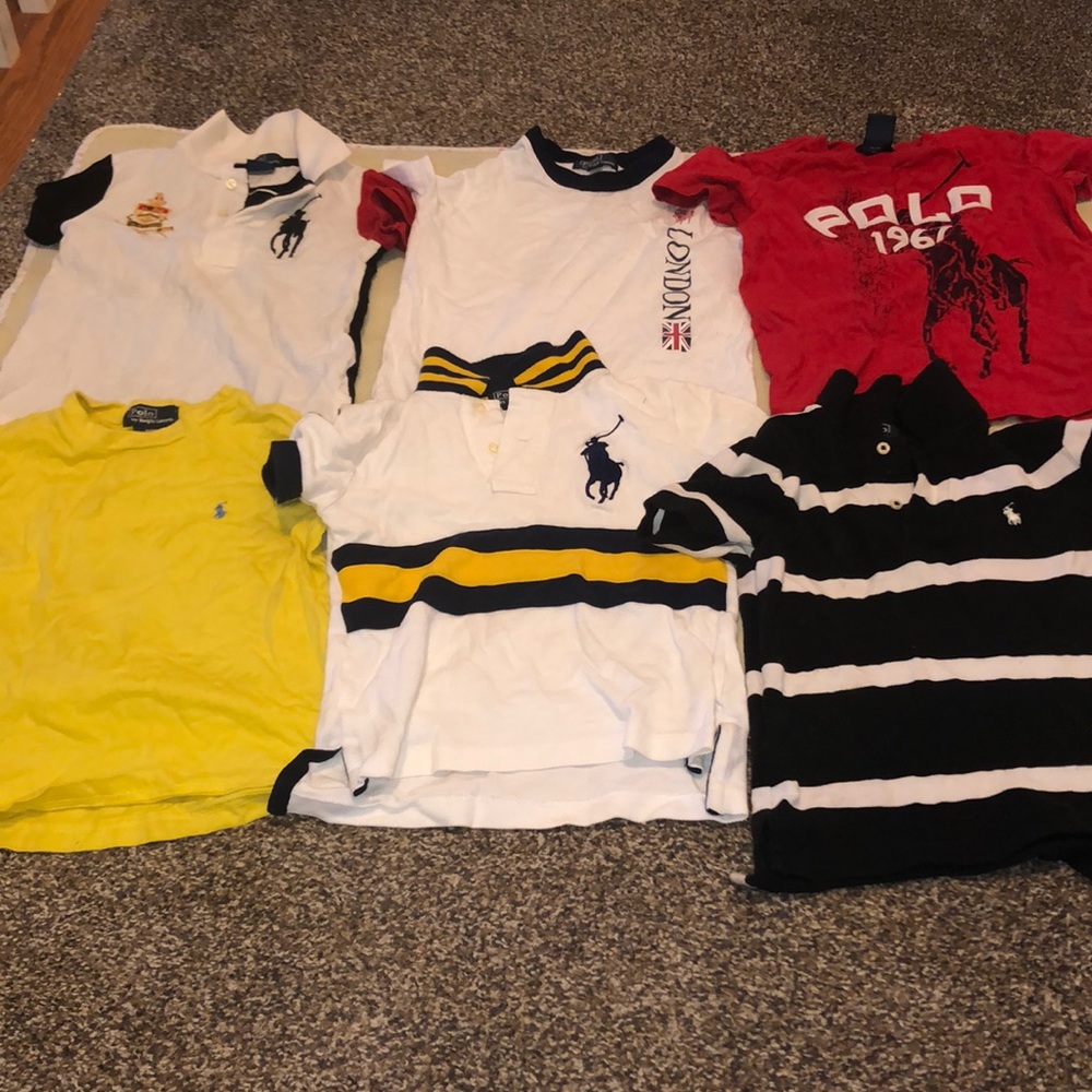 Preowned Polo Ralph boy’s bundle tops sizes 3/3T